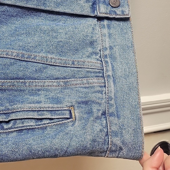 Vintage Walt Disney Mickeys Travelers Club Denim Reversible Vest-Size Large - Picture 12 of 17